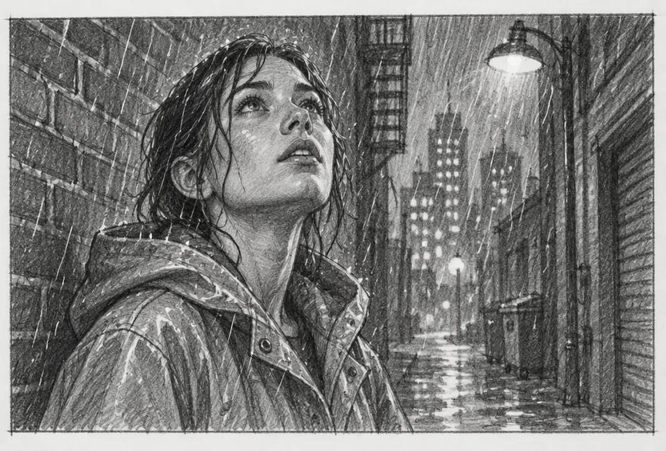 Pencil storyboard